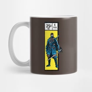 Comic book corner box - Jin Sakai Ghost of Tsushima fan art Mug